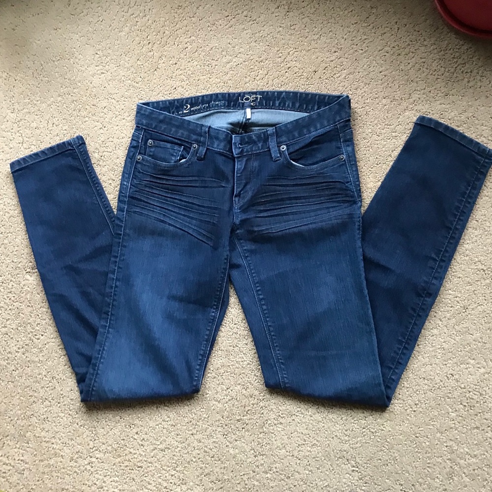 LOFT 26/2 Modern Skinny Jeans